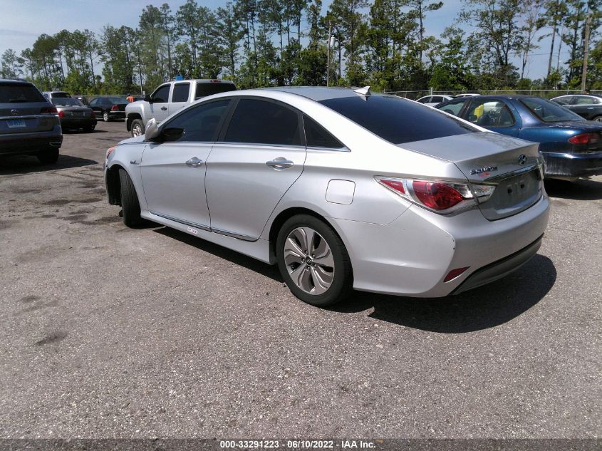 2013 HYUNDAI SONATA HYBRID LIMITED KMHEC4A42DA100585