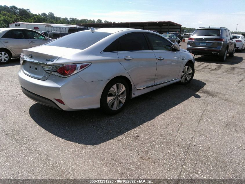 2013 HYUNDAI SONATA HYBRID LIMITED KMHEC4A42DA100585