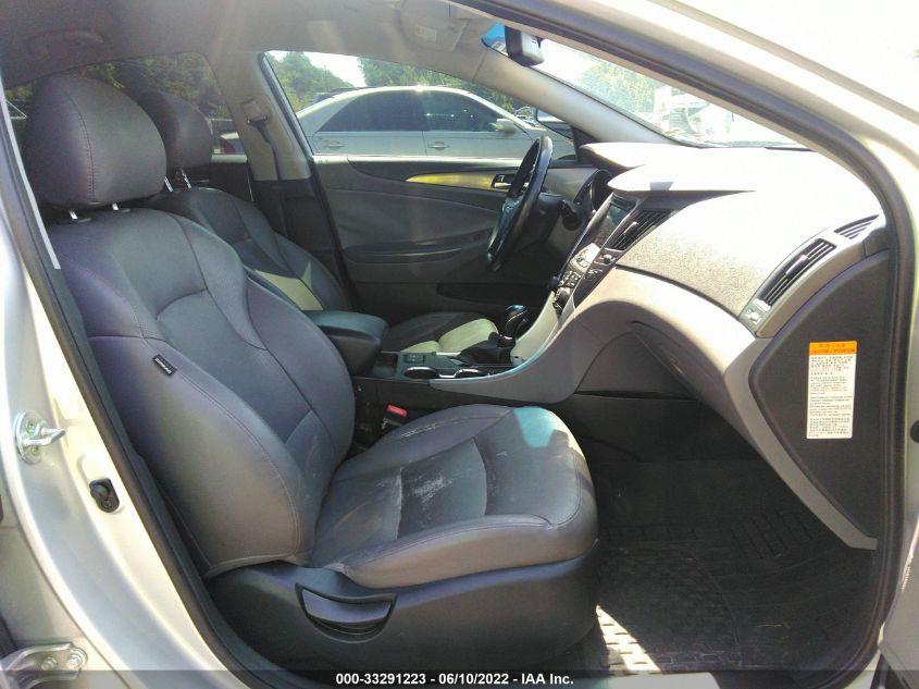 2013 HYUNDAI SONATA HYBRID LIMITED KMHEC4A42DA100585
