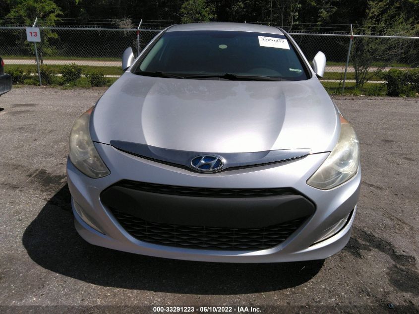 2013 HYUNDAI SONATA HYBRID LIMITED KMHEC4A42DA100585