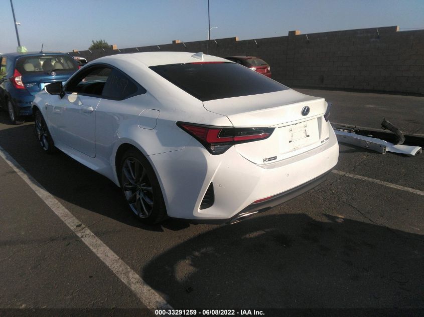 2021 LEXUS RC RC 350 F SPORT JTHGZ5BC9M5023325