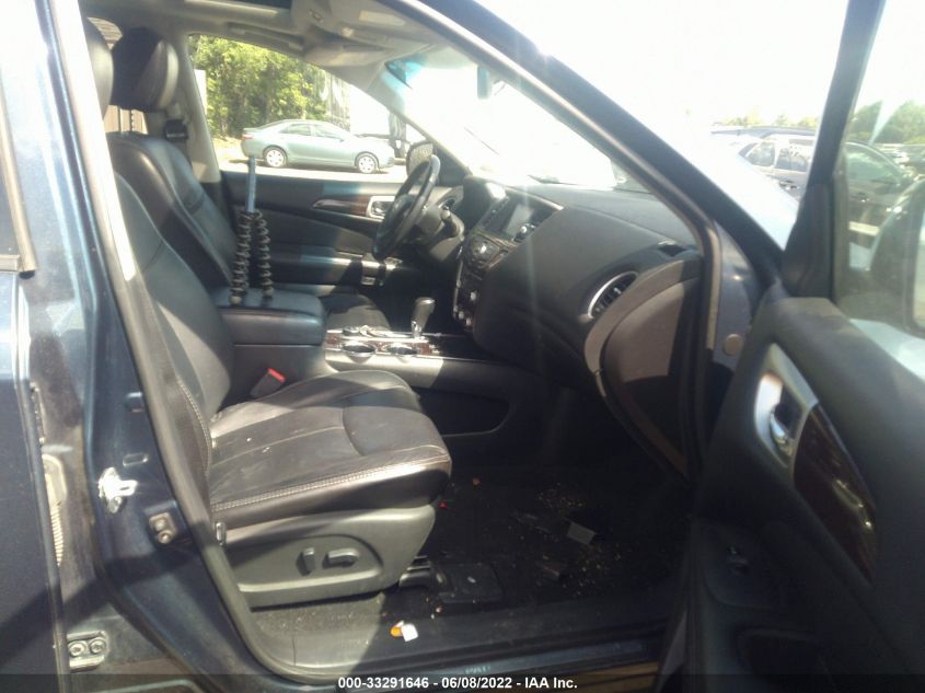 2014 NISSAN PATHFINDER SL 5N1AR2MM9EC673843