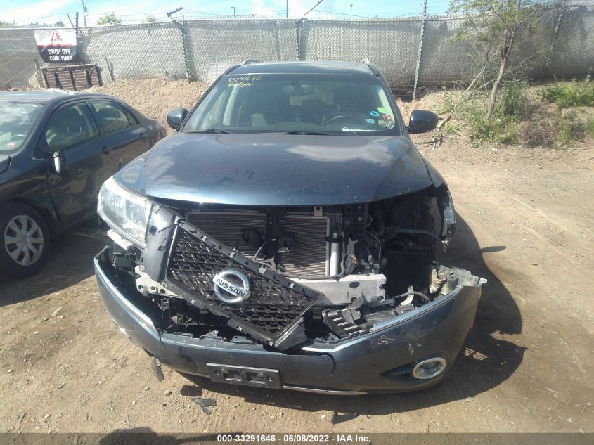 2014 NISSAN PATHFINDER SL 5N1AR2MM9EC673843