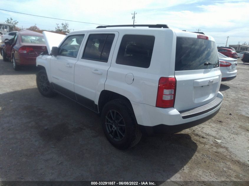 2016 JEEP PATRIOT SPORT 1C4NJPBA1GD698106