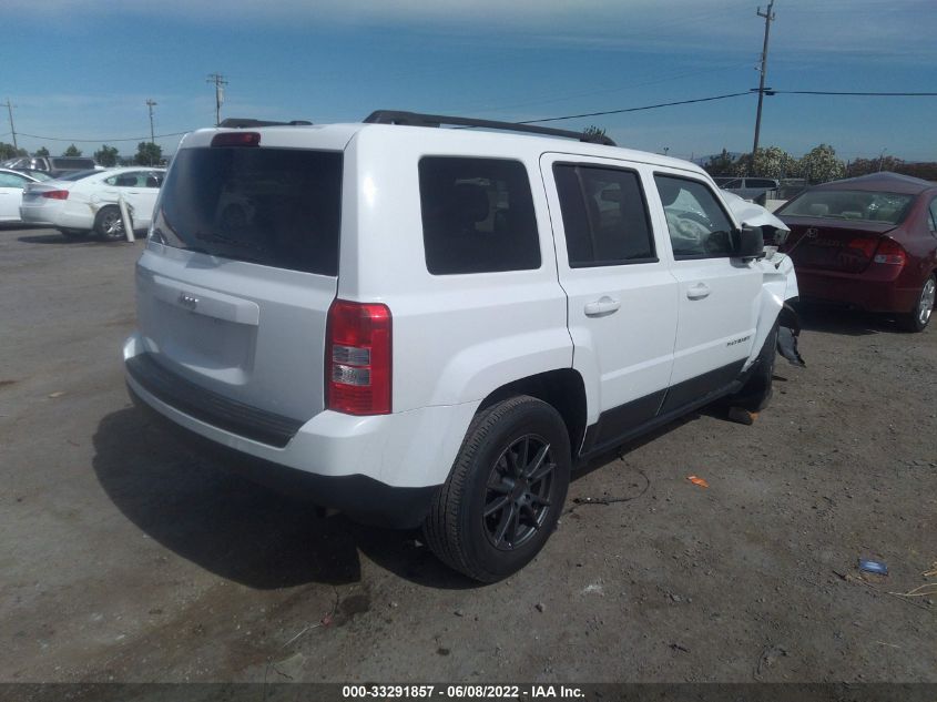 2016 JEEP PATRIOT SPORT 1C4NJPBA1GD698106