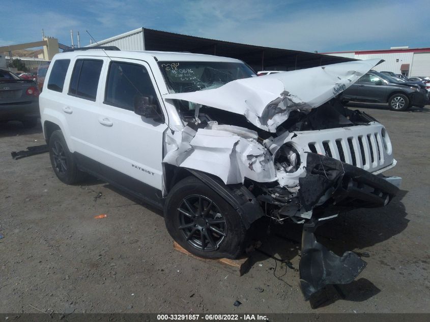 2016 JEEP PATRIOT SPORT 1C4NJPBA1GD698106