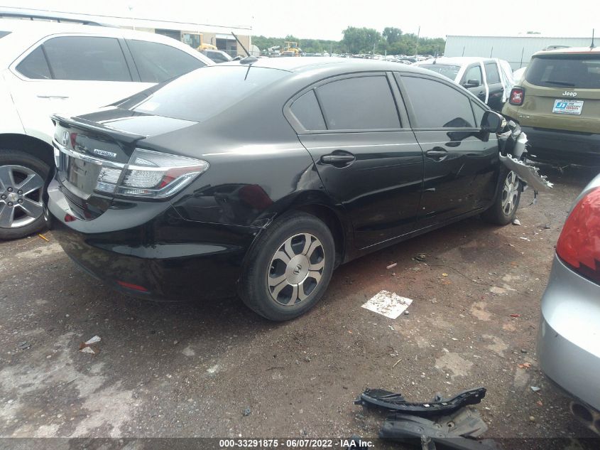 2013 HONDA CIVIC HYBRID 19XFB4F23DE000477