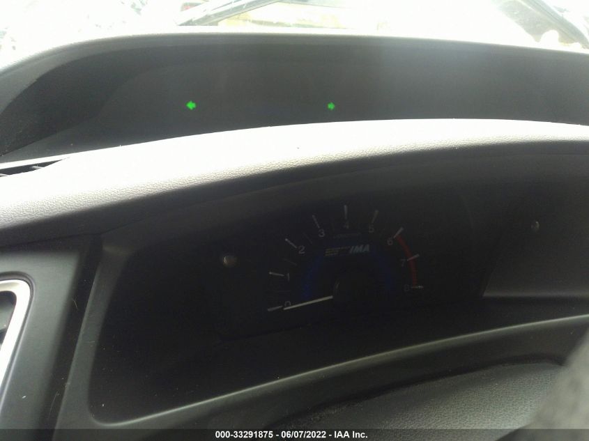 2013 HONDA CIVIC HYBRID 19XFB4F23DE000477