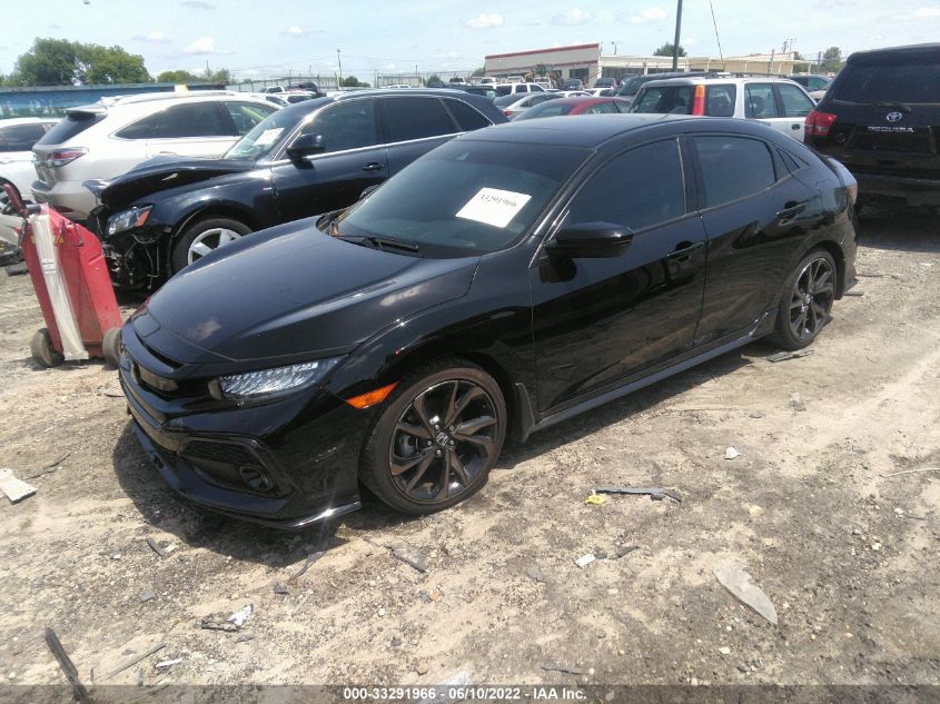 2019 HONDA CIVIC HATCHBACK SPORT TOURING SHHFK7H94KU224973