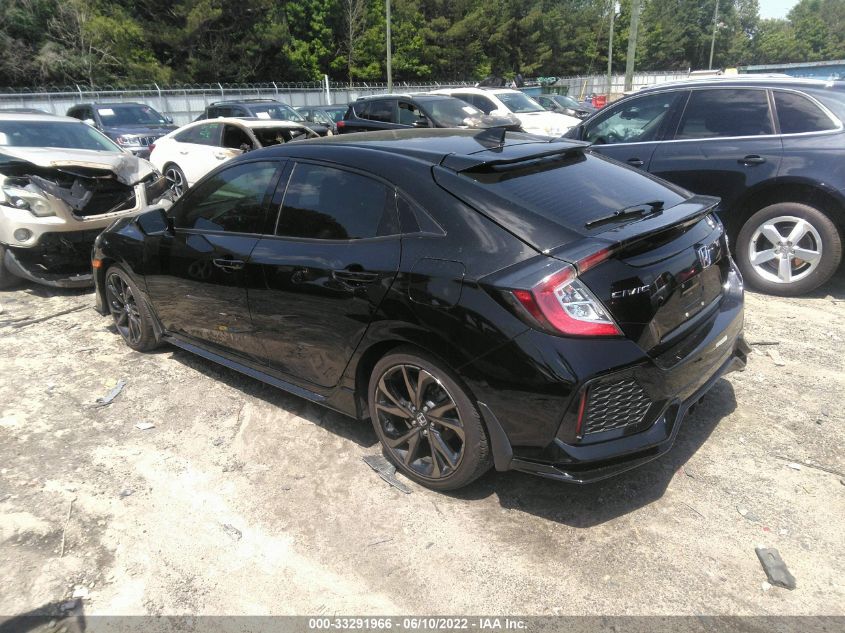 2019 HONDA CIVIC HATCHBACK SPORT TOURING SHHFK7H94KU224973