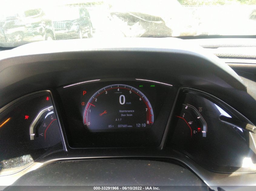 2019 HONDA CIVIC HATCHBACK SPORT TOURING SHHFK7H94KU224973