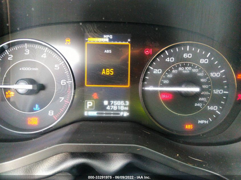 2019 SUBARU IMPREZA 4S3GKAB63K3601212