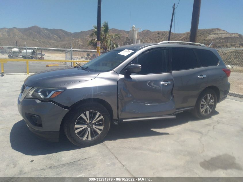 2017 NISSAN PATHFINDER SV 5N1DR2MN5HC662915