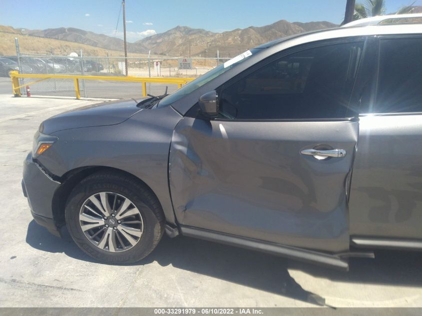 2017 NISSAN PATHFINDER SV 5N1DR2MN5HC662915