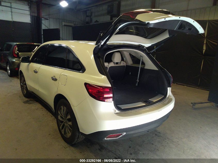 2014 ACURA MDX TECHNOLOGY 5FRYD4H48EB015620