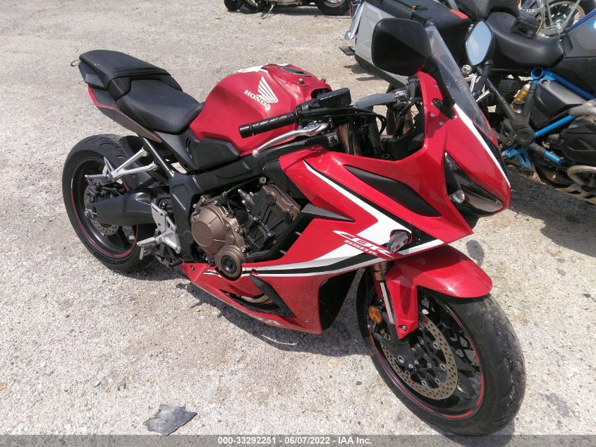 2019 HONDA CBR650 R MLHRH0116K5000336