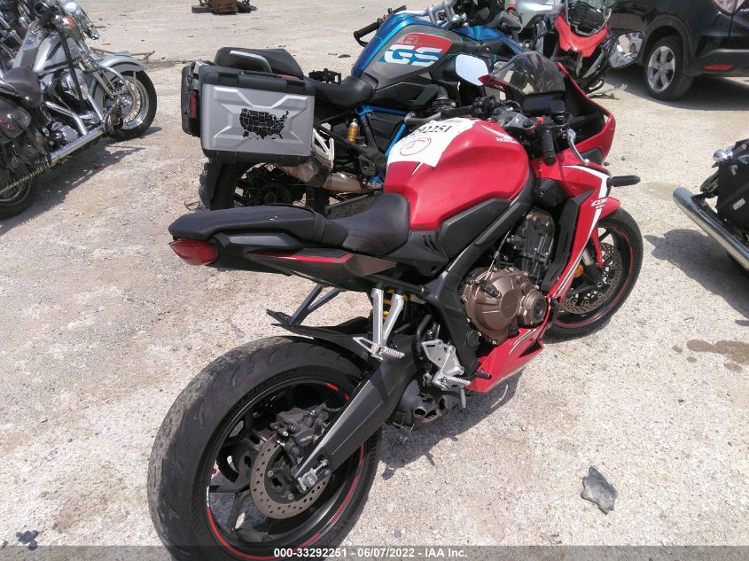 2019 HONDA CBR650 R MLHRH0116K5000336