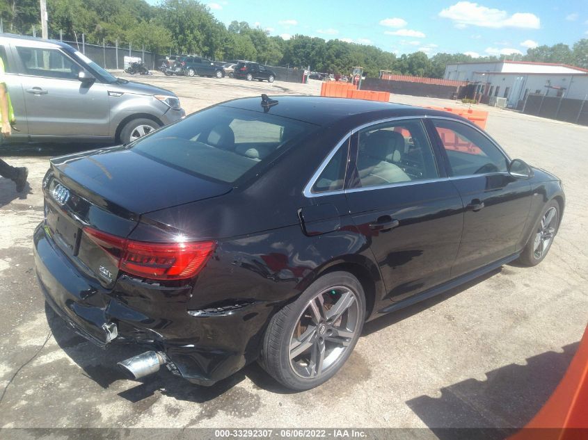 2017 AUDI A4 PREMIUM PLUS WAUENAF45HN069821