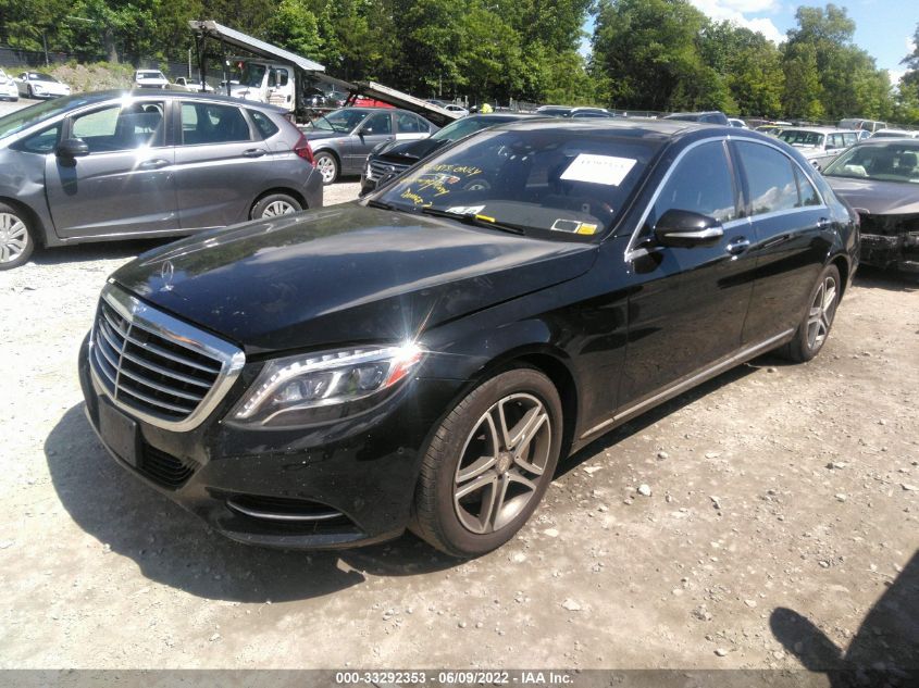2016 MERCEDES-BENZ S-CLASS S 550 WDDUG8FB1GA274032