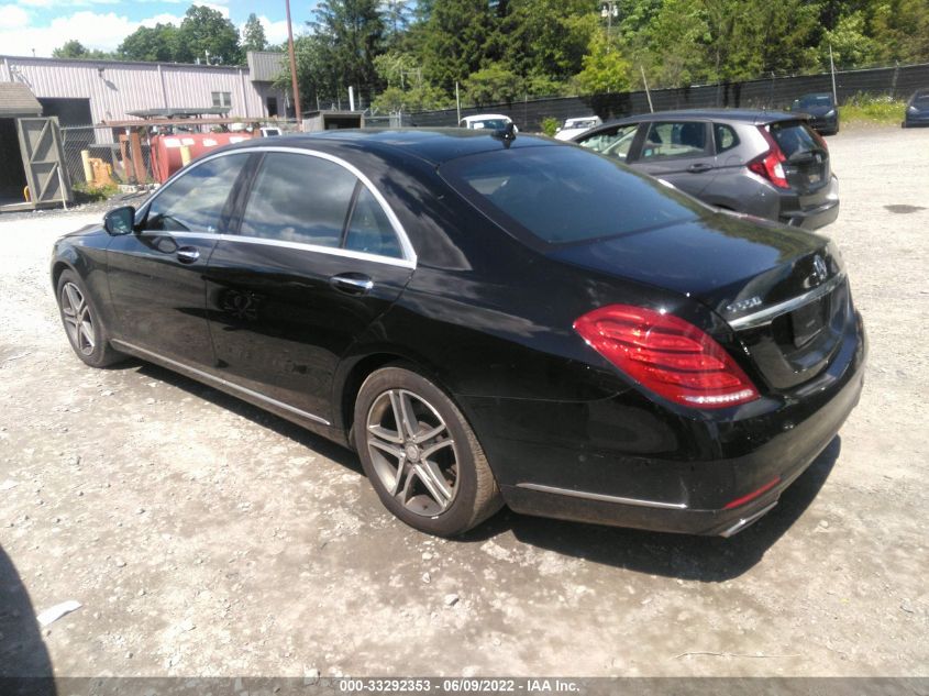 2016 MERCEDES-BENZ S-CLASS S 550 WDDUG8FB1GA274032