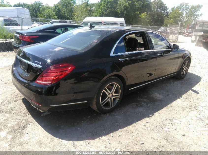 2016 MERCEDES-BENZ S-CLASS S 550 WDDUG8FB1GA274032