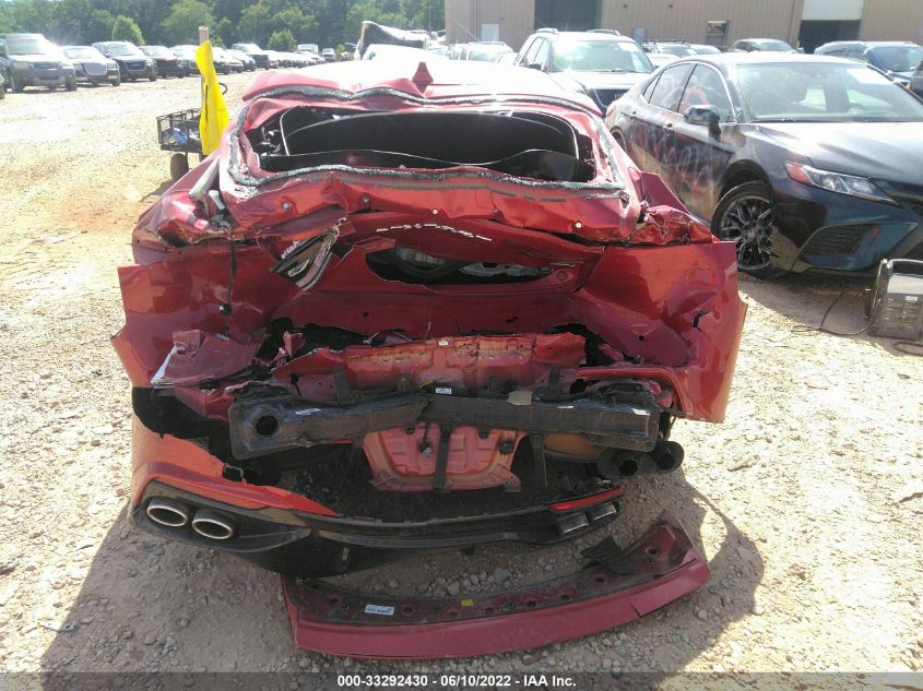 2019 KIA STINGER PREMIUM KNAE25LAXK6064366