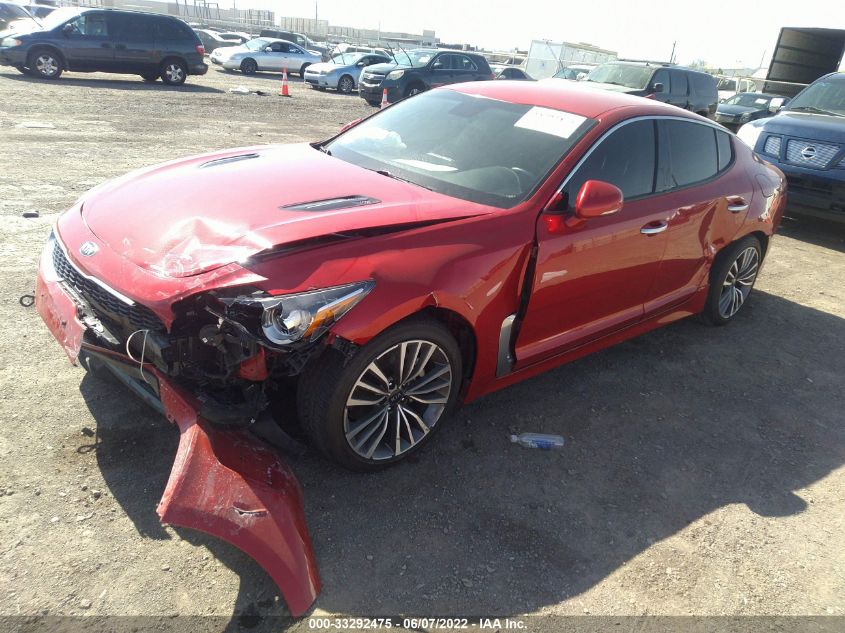 2019 KIA STINGER BASE KNAE15LA0K6050401