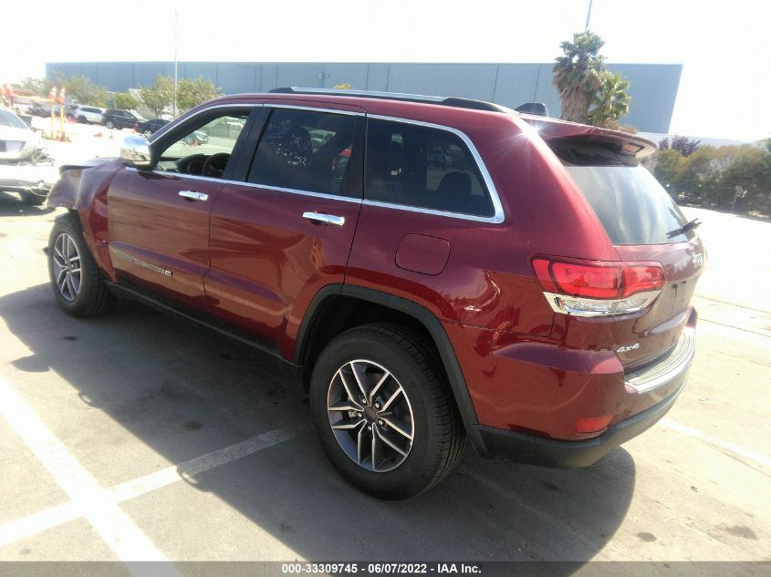 2022 JEEP GRAND CHEROKEE WK LIMITED 1C4RJFBG8NC110544