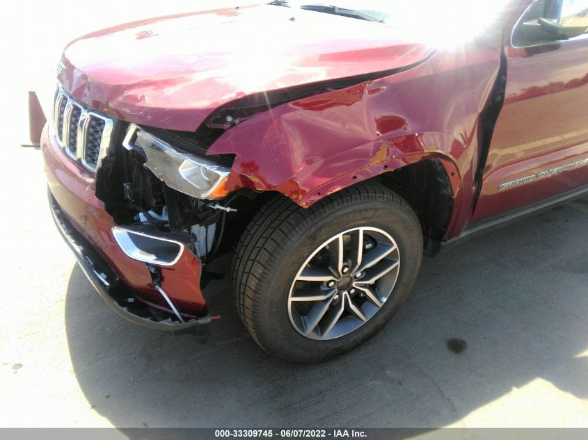 2022 JEEP GRAND CHEROKEE WK LIMITED 1C4RJFBG8NC110544