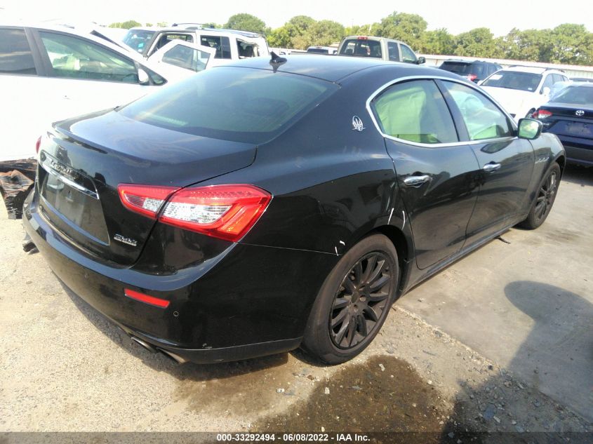 2014 MASERATI GHIBLI S Q4 ZAM57RTA7E1084440