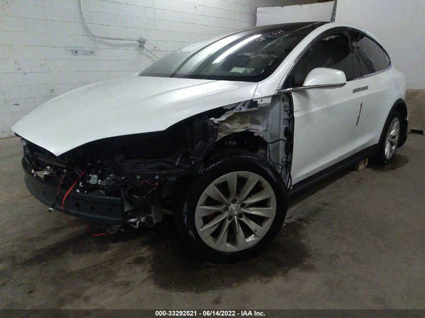 2020 TESLA MODEL X LONG RANGE 5YJXCBE26LF261747