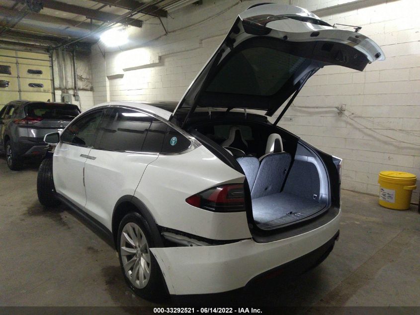 2020 TESLA MODEL X LONG RANGE 5YJXCBE26LF261747