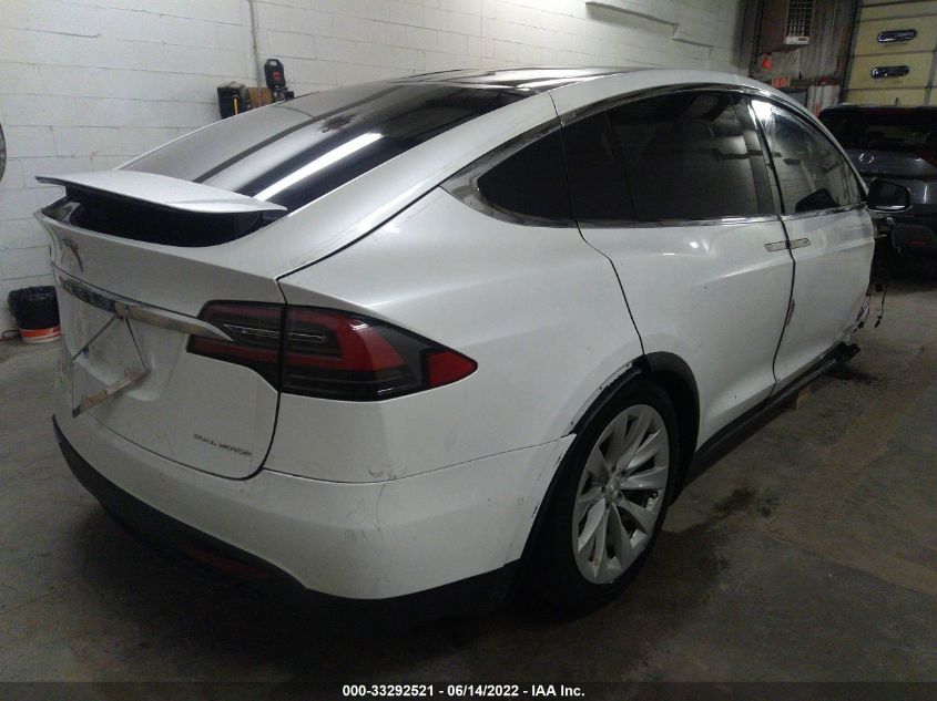 2020 TESLA MODEL X LONG RANGE 5YJXCBE26LF261747