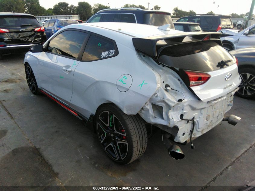 2020 HYUNDAI VELOSTER N KMHT36AH3LU005729