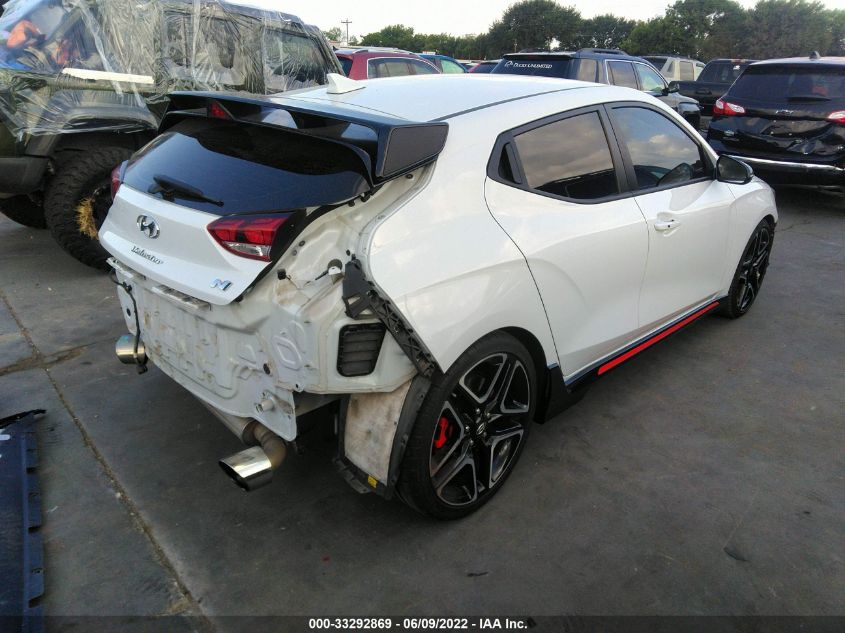 2020 HYUNDAI VELOSTER N KMHT36AH3LU005729