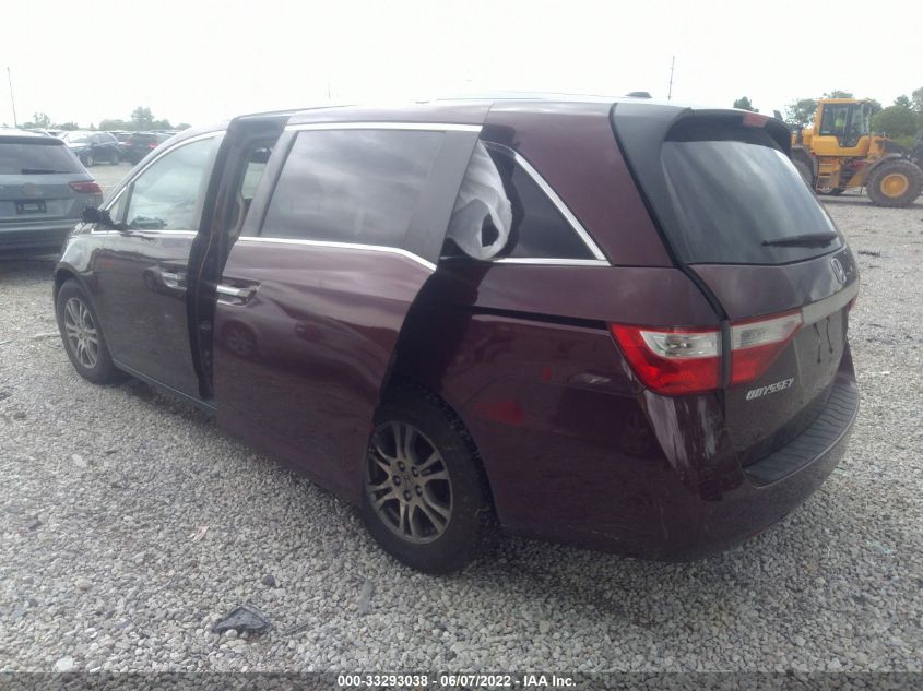 2013 HONDA ODYSSEY EX-L 5FNRL5H64DB083881