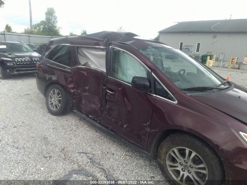 2013 HONDA ODYSSEY EX-L 5FNRL5H64DB083881