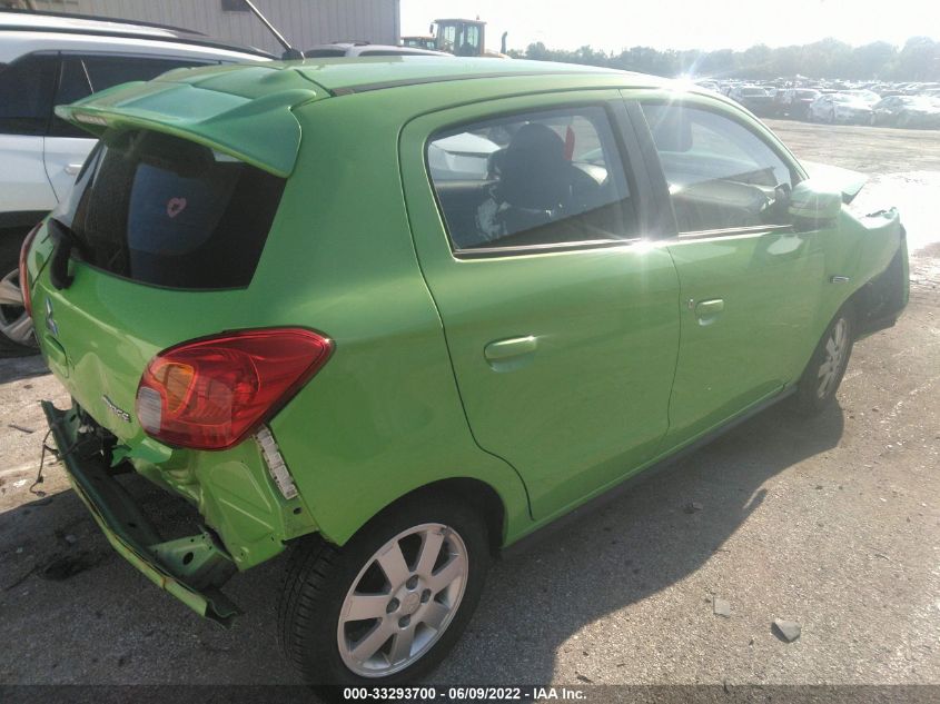 2015 MITSUBISHI MIRAGE ES/RF ML32A4HJ6FH002648