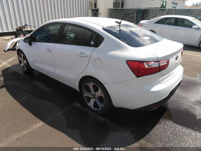 2013 KIA RIO SX KNADN4A36D6274497