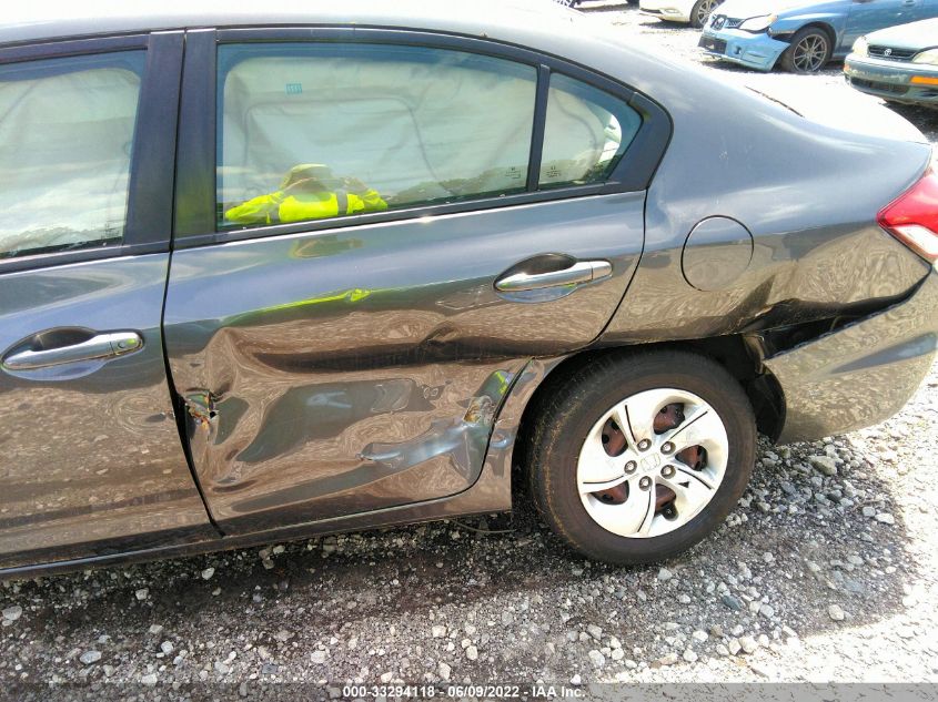 2013 HONDA CIVIC SDN LX 2HGFB2F55DH599760