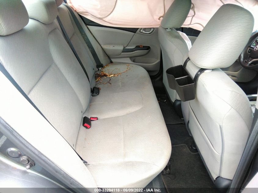 2013 HONDA CIVIC SDN LX 2HGFB2F55DH599760