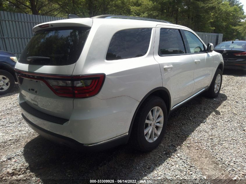 2020 DODGE DURANGO SXT PLUS 1C4RDJAG4LC220659