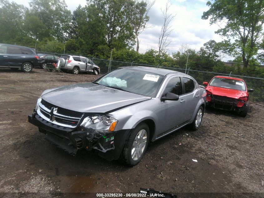 2014 DODGE AVENGER SE 1C3CDZAB7EN116381
