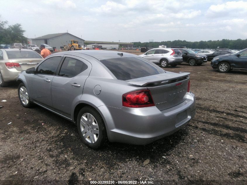 2014 DODGE AVENGER SE 1C3CDZAB7EN116381