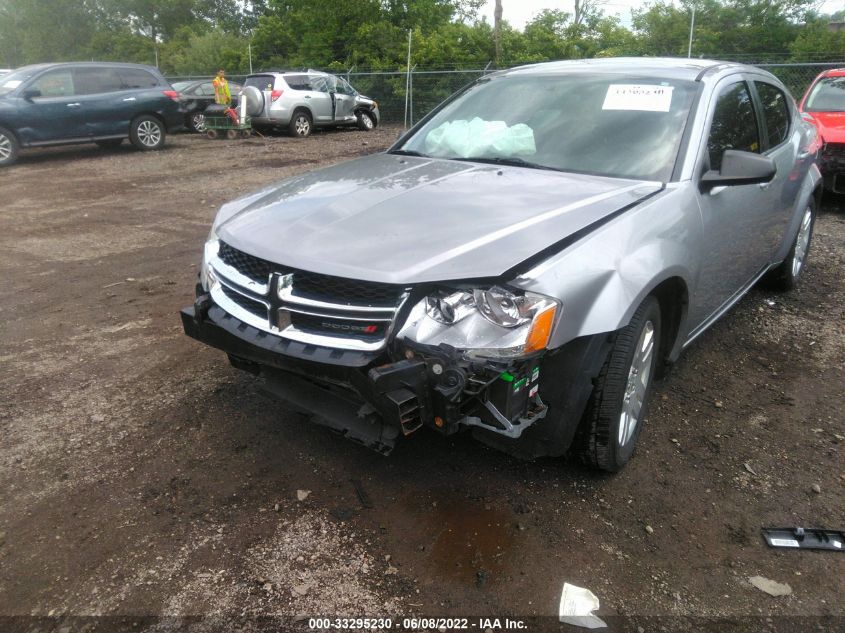 2014 DODGE AVENGER SE 1C3CDZAB7EN116381