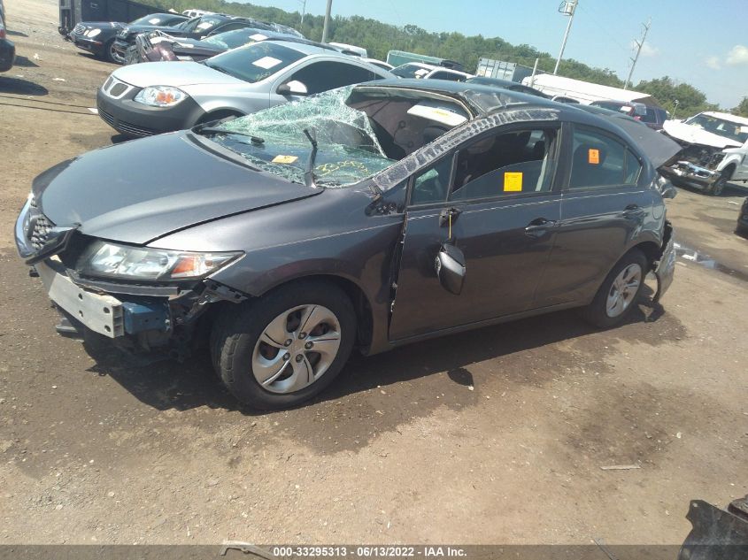 2013 HONDA CIVIC SDN LX 2HGFB2F54DH564093