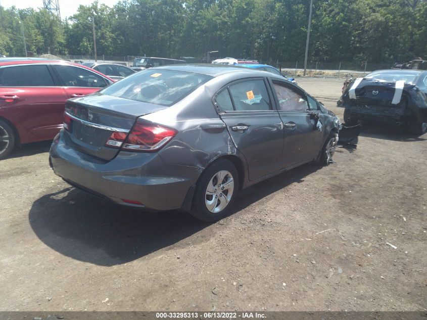 2013 HONDA CIVIC SDN LX 2HGFB2F54DH564093