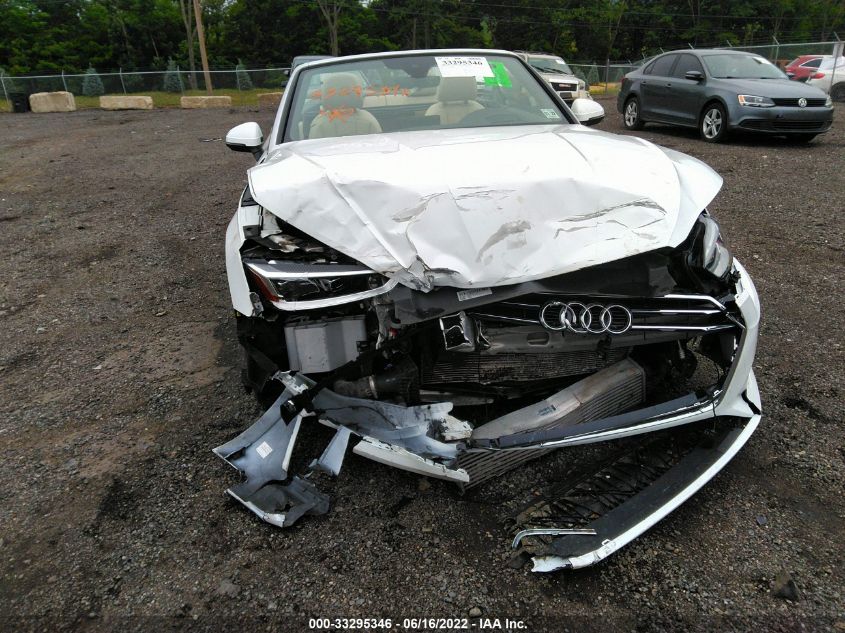 2018 AUDI A5 CABRIOLET PRESTIGE WAU2NGF52JN002226