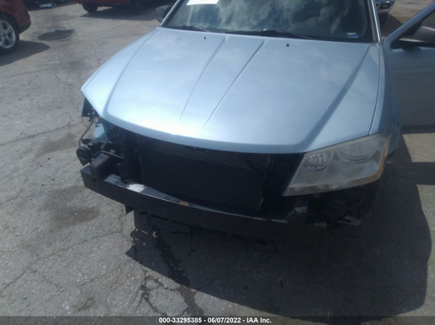 2013 DODGE AVENGER SE 1C3CDZAB7DN628981