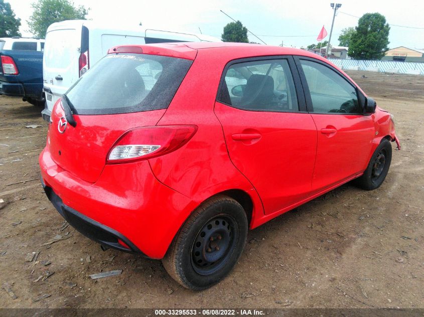 2014 MAZDA MAZDA2 SPORT JM1DE1KY4E0186399